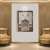 Kaaba Rectangle Stone Mosaic Wall Art